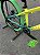 BICICLETA MTB FREERIDE ARO (26) VIKINGX TUFF X-44 CAMBIO 7 VELOCIDADES FREIO DISC MECÂNICO COR AMARELO/VERDE - Imagem 6