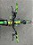 BICICLETA MTB FREERIDE ARO (26) VIKINGX TUFF X-44 CAMBIO 7 VELOCIDADES FREIO DISC MECÂNICO COR AMARELO/VERDE - Imagem 9