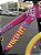 BICICLETA MTB FREERIDE ARO (26) VIKINGX TUFF-25 KIT 7 VELOCIDADES (1X7) FREIO A DISCO MECÂNICO COR ROSA/AMARELO - Imagem 6