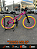 BICICLETA MTB FREERIDE ARO (26) VIKINGX TUFF-25 KIT 7 VELOCIDADES (1X7) FREIO A DISCO MECÂNICO COR ROSA/AMARELO - Imagem 1