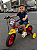 BICICLETA ARO (12) MASCULINA COR VERMELHO/AMARELO S/MARCHA NATHOR MOTOR X - Imagem 1