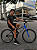BICICLETA ARO (24) MASCULINA COR PRETO/AZUL S/MARCHA FREIO V-BRAKE MARCA VELOOH - Imagem 1