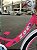 BICICLETA ARO (24) FEMININA COR ROSA/BRANCO SEM MARCHA FREIOS V-BRAK DIANTEIRO E TAMBOR TRASEIRO MARCA PRO-X ZOE - Imagem 6