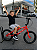 BICICLETA ARO (16) FEMININA/MASCULINA COR VERMELHO SEM MARCHA FREIO V-BRAK PRO-X SERIE 16 - Imagem 1