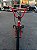 BICICLETA ARO (20) MASCULINA COR VERMELHO METALICO/BRANCO SEM MARCHA FREIO V-BRAK PRO-X SERIE 5 - Imagem 9