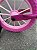 BICICLETA ARO (12) FEMININA BALANCE (EQUILIBRIO) SEM FREIO BIKE FLOWER ROSA - Imagem 2