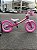 BICICLETA ARO (12) FEMININA BALANCE (EQUILIBRIO) SEM FREIO BIKE FLOWER ROSA - Imagem 1
