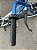 BICICLETA ARO (20) MASCULINA COR AZUL METALICO / BRANCO SEM MARCHA FREIO V-BRAK PRO-X SERIE 5 - Imagem 8