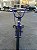 BICICLETA ARO (20) MASCULINA COR ROXO METALICO / BRANCO SEM MARCHA FREIO V-BRAK PRO-X SERIE 5 - Imagem 9