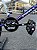 BICICLETA ARO (20) MASCULINA COR ROXO METALICO / BRANCO SEM MARCHA FREIO V-BRAK PRO-X SERIE 5 - Imagem 4