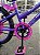 BICICLETA ARO (20) FEMININA COR ROXO/ROSA SEM MARCHA FREIOS V-BRAK DIANTEIRO E TAMBOR TRASEIRO MARCA PRO-X LAVINIA - Imagem 4
