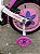 BICICLETA ARO (16) FEMININA COR BRANCO / ROSA SEM MARCHA FREIO V-BRAK PRO-X MAGIC JOY - Imagem 8