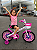 BICICLETA ARO (16) FEMININA COR BRANCO / ROSA SEM MARCHA FREIO V-BRAK PRO-X MAGIC JOY - Imagem 1