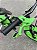 BICICLETA ARO (16) MASCULINA ULTRA KIDS SEM MARCHA FREIOS V-BRAKE COR PRETO/VERDE (USADA) - Imagem 7