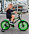 BICICLETA ARO (16) MASCULINA ULTRA KIDS SEM MARCHA FREIOS V-BRAKE COR PRETO/VERDE (USADA) - Imagem 1