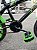 BICICLETA ARO (16) MASCULINA ULTRA KIDS SEM MARCHA FREIOS V-BRAKE COR PRETO/VERDE (USADA) - Imagem 4
