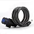 CADEADO PARA BIKE E MOTO COM CHAVE+SUPORTE GUIDÃO 150CM X 11MM - Imagem 4