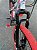 BICICLETA MTB FREERIDE ARO (26) VIKINGX TUFF-25 KIT 7 VELOCIDADES FREIO A DISCO MECÂNICO COR PRATA/AZUL/VERMELHO - Imagem 8