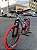 BICICLETA MTB FREERIDE ARO (26) VIKINGX TUFF-25 KIT 7 VELOCIDADES FREIO A DISCO MECÂNICO COR PRATA/AZUL/VERMELHO - Imagem 10