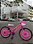 BICICLETA ARO (20) FEMININA COR ROSA SEM MARCHA FREIOS V-BRAK DIANTEIRO E TAMBOR TRASEIRO MARCA PRO-X LAVINIA - Imagem 1