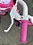 BICICLETA ARO (20) FEMININA COR ROSA SEM MARCHA FREIOS V-BRAK DIANTEIRO E TAMBOR TRASEIRO MARCA PRO-X LAVINIA - Imagem 4