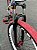 BICICLETA MTB FREERIDE ARO (26) HUPI STRIP KIT SINGLE (SEM MARCHA) FREIO DISC TRASEIRO SHIMANO MT200 COR CINZA/VERMELHO - Imagem 6