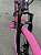 BICICLETA MTB FREERIDE ARO (26) VIKINGX TUFF-25 KIT 7 VELOCIDADES (1X7) FREIO A DISCO MECÂNICO COR PRETO/ROSA - Imagem 8