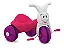 TRICICLO BANDEIRANTE EUROPA PASSEIO & PEDAL (ROSA) - Produto Novo de Exposição – Sem Caixa - Imagem 4