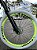 BICICLETA MTB FREERIDE ARO (26) VIKINGX TUFF X-25 CAMBIO 8 VELOCIDADES (1x8) FREIO DISC HIDRÁULICO SHIMANO COR VERDE - Imagem 7