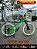 BICICLETA MTB FREERIDE ARO (26) VIKINGX TUFF X-25 CAMBIO 8 VELOCIDADES (1x8) FREIO DISC HIDRÁULICO SHIMANO COR VERDE - Imagem 1