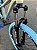 BICICLETA MTB FREERIDE ARO (26) VIKINGX TUFF-38KIT SINGLE (SEM MARCHA) FREIO DISC TRASEIRO SHIMANO MT200 COR OLIVA/AZUL - Imagem 7