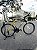 BICICLETA ARO (26) MASCULINA MTB CALOI SUPRA 21 VELOCIDADES (3X7) FREIOS V-BRAKE COR PRETO/AMARELO (USADA) - Imagem 1