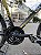 BICICLETA ARO (26) MASCULINA MTB CALOI SUPRA 21 VELOCIDADES (3X7) FREIOS V-BRAKE COR PRETO/AMARELO (USADA) - Imagem 3