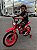 BICILETA ARO (20) MASCULINA TIPO MOTO CROSS COR VERMELHA FREIO V-BRAKE SEM MARCHA UNITOYS - Imagem 1