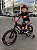 BICICLETA ARO (16) MASCULINA PRO AVENTURA COR VEMELHO/PRETO FREIO V-BRAKE SEM MARCHA UNITOYS - Imagem 1