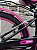 BICILETA ARO (20) FEMININA GIRL POWER COR PRETO/ROSA FREIO V-BRAKE SEM MARCHA COM CESTINHA UNITOYS - Imagem 6