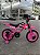 BICICLETA ARO (16) FEMININA TIPO MOTO CROSS COR ROSA FREIO V-BRAKE SEM MARCHA UNITOYS - Imagem 2