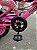 BICICLETA ARO (16) FEMININA TIPO MOTO CROSS COR ROSA FREIO V-BRAKE SEM MARCHA UNITOYS - Imagem 4