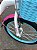 BICILETA ARO (20) FEMININA GIRL POWER COR BRANCO/ROSA/AZUL FREIO V-BRAKE SEM MARCHA COM CESTINHA UNITOYS - Imagem 6