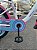 BICILETA ARO (20) FEMININA GIRL POWER COR BRANCO/ROSA/AZUL FREIO V-BRAKE SEM MARCHA COM CESTINHA UNITOYS - Imagem 4