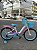 BICILETA ARO (20) FEMININA GIRL POWER COR BRANCO/ROSA/AZUL FREIO V-BRAKE SEM MARCHA COM CESTINHA UNITOYS - Imagem 2