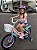 BICICLETA ARO (16) FEMININA CANDY POP COR ROSA/LILAS/BRANCO FREIO V-BRAKE SEM MARCHA COM CESTINHA UNITOYS - Imagem 1