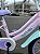 BICICLETA ARO (16) FEMININA CANDY POP COR ROSA/LILAS/BRANCO FREIO V-BRAKE SEM MARCHA COM CESTINHA UNITOYS - Imagem 5