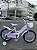 BICICLETA ARO (16) FEMININA CANDY POP COR ROSA/LILAS/BRANCO FREIO V-BRAKE SEM MARCHA COM CESTINHA UNITOYS - Imagem 2