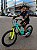 BICILETA ARO (20) FEMININA/MASCULINA MTB RADIKALE COR VERDE MENTA/AMARELO FREIO A DISCO MECÂNICO SEM MARCHA UNITOYS - Imagem 1