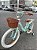 BICILETA ARO (20) FEMININA SWEET VINTAGE COR VERDE MENTA FREIO V-BRAKE SEM MARCHA COM CESTINHA UNITOYS - Imagem 2