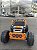 CARRO ELETRICO INFANTIL 12V JIPE GAIOLA LARANJA UNITOYS - Imagem 5