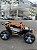 CARRO ELETRICO INFANTIL 12V JIPE GAIOLA LARANJA UNITOYS - Imagem 2