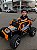 CARRO ELETRICO INFANTIL 12V JIPE GAIOLA LARANJA UNITOYS - Imagem 1