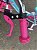 BICILETA ARO (16) FEMININA LOVE TIFFANY COR AZUL/ROSA FREIO V-BRAKE SEM MARCHA COM CESTINHA UNITOYS - Imagem 10